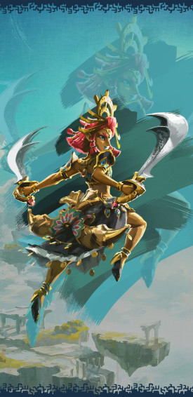 The Legend Of Zelda Tears Kingdom Riju Wallpaper Cat