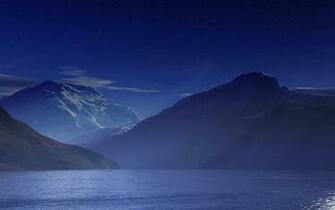 Blue Mountains Ocean Wallpaper Oceans