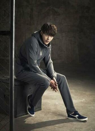 Rising Star Kim Woo Bin Gets Sporty For Diadora