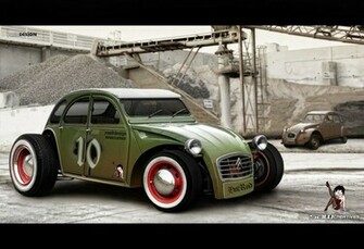 Citroen Street Rod Wallpaper