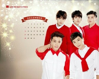 Exo 2pm Y Super Junior En Wallpaper Calendarios Diciembre