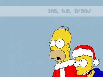 My Wallpaper Cartoons Simpsons Christmas