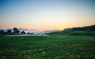 High Resolution Desktop Wallpaper Sunrise At Golf Course By Skopusnik