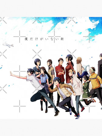 Erased Characters Casts Boku Dake Ga Inai Machi Pin For
