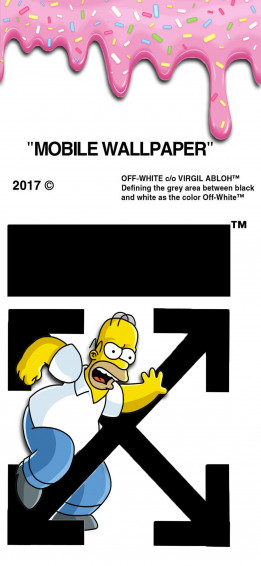 Homer Simpson Aesthetic Wallpaper