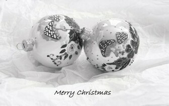 Wallpaper Merry Christmas Ornaments