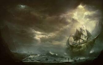 Ghost Ship Wallpaper