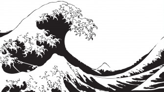 The Great Wave Off Kanagawa Wallpaper