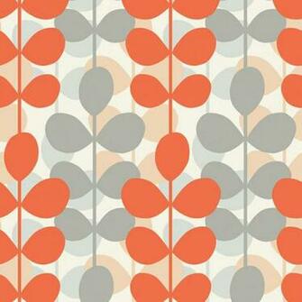 Allen Roth Orange Strippable Non Woven Prepasted Classic Wallpaper