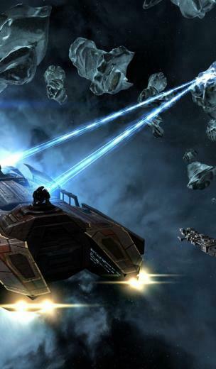 Eve Online Mining Desktop Wallpaper