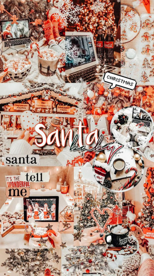Christmas Collage Wallpaper Ideas Warmest Wishes To You I