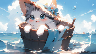 Anime Cats Wallpaper
