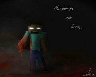 Minecraft Wallpaper Herobrine Posted In