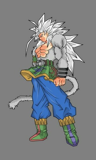 Goku Ssj5 Version By Alessandelpho