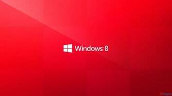 Windows Metro Red Wallpaper