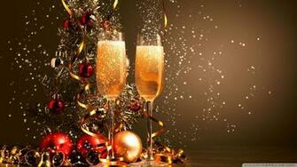 Merry Christmas And Happy New Year 4k HD Desktop Wallpaper
