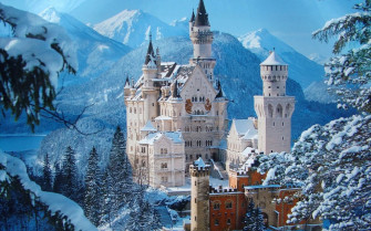 Neuschwanstein Castle HD Wallpaper