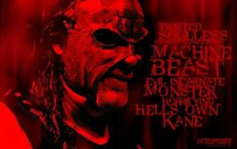 Red Wrestling Kane Wwe World Entertainment