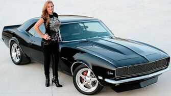 Women Cars Wallpaper Pinup
