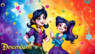 Mal And Evie Wallpaper