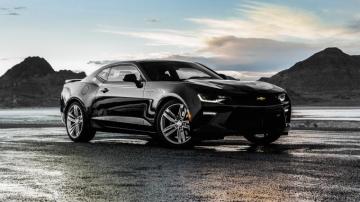 Wallpaper 4k Chevrolet Camaro Ss Black