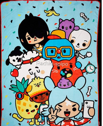 Toca Boca Life Kids Happy iPad Case Skin By Rachid