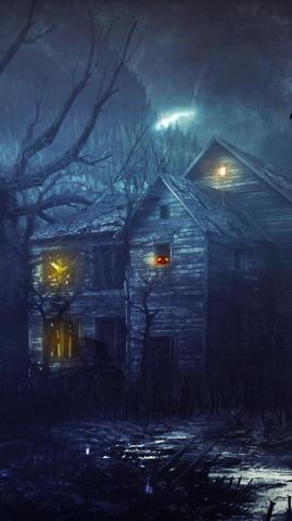 Halloween Haunted House By Martina Stipan