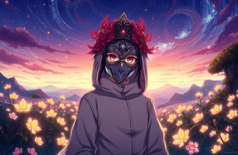 Anime With Mask Wallpaper