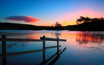 Beautiful Evening Sunset HD Desktop Wallpaper
