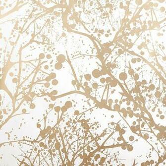 White And Gold Wallpaper