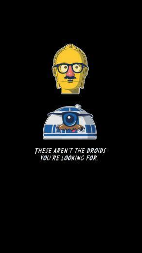 iPhone Wallpaper Fun Starwars