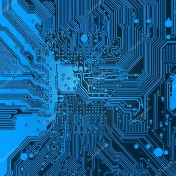 Blue Electronic Background Texture Stock Photo Affiliate