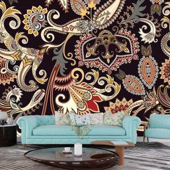 Paisley Print Wallpaper