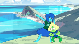 Peridot And Lapis Steven Universe iPad Wallpaper