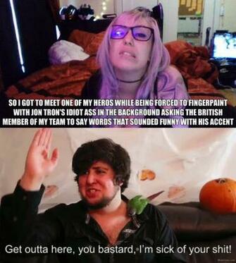 Jontron S Sick Of Her Shit Zo Quinn Know Your Meme