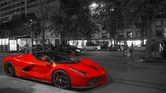 Ferrari Laferrari Red Supercar 4k Wallpaper