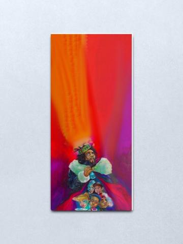 Kod Album Inspired Wallpaper Metal Print By Michaelb28