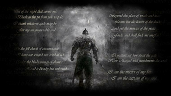 Saw The Poem Invictus Posted On This Sub A While Back And