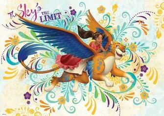 254x184cm Wall Mural Photo Wallpaper Disney Elena Avalor Girls