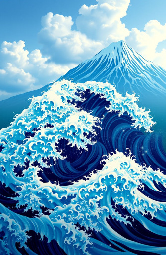 Great Wave Off Kanagawa Wallpaper