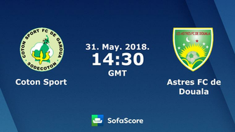 Coton Sport Astres Fc De Douala Live Score Video Stream And H2h