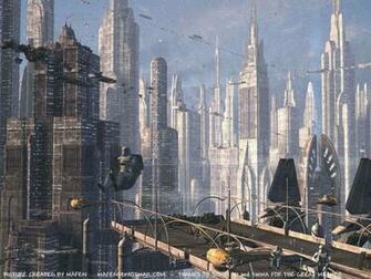 Ken Sweckard On Futuristic Cities Star Wars Planets