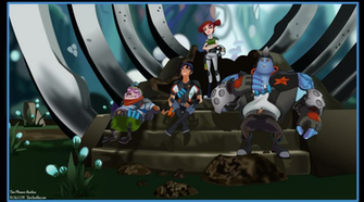 The Shane Gang In Bullseye Cavern By Tom Masons Admirer On