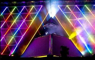 Chicago Daft Punk Interstella Concert Pyramids Alive Tour
