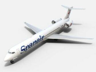 Mcdonnell Douglas Md80 Spanair 3d Model
