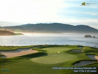 Pebble Beach Golf Course Desktop Wallpaper
