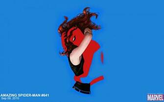 Amazing Spider Man Women Of Marvel Frame Wallpaper