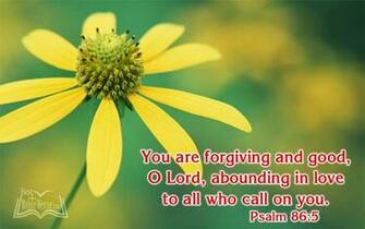 Bible Verses HD Wallpaper With Yellow Flower Background
