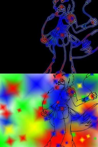 Furry Rave Wallpaper