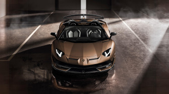Lamborghini Aventador Svj Roadster Front UHD 4k Wallpaper